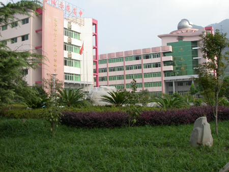 四川省旺蒼中學校園風采