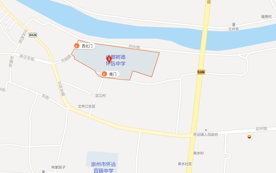 樹德懷遠(yuǎn)中學(xué)地址在哪里？