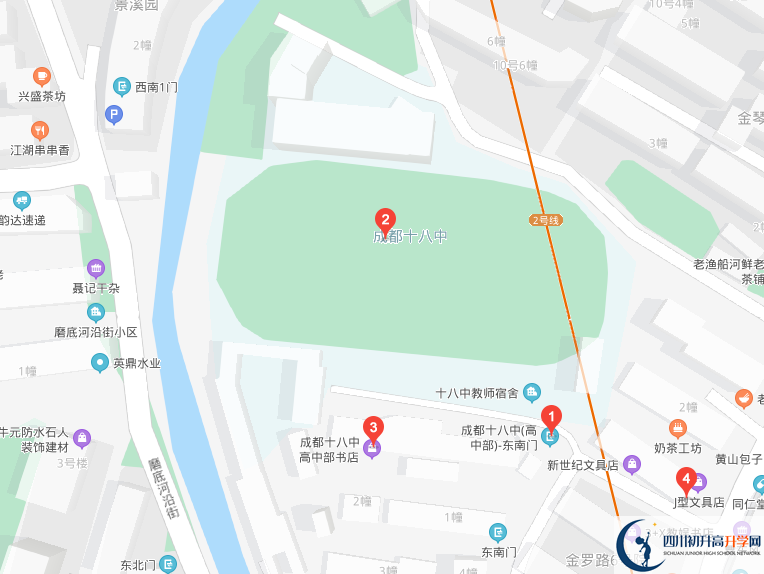 成都18中地址在哪里？